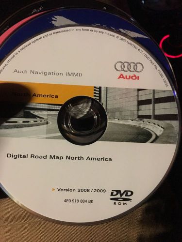2007 2008 2009 audi q7 a5 s5 quattro mmi navigation dvd map version 2008/2009