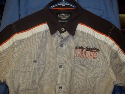 Harley davidson  motorcycle shirt size:large used