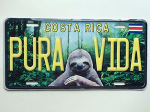 Costa rica pura vida centroamerica license plate lp 31