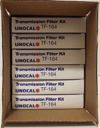 Case lot of 6 unocal 76 tf-164 automatic transmission filters - wix 58705