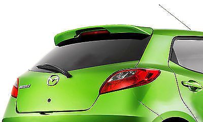 Mazda 2 hatchback green color rear spoiler 2009-2014 ***brand new***