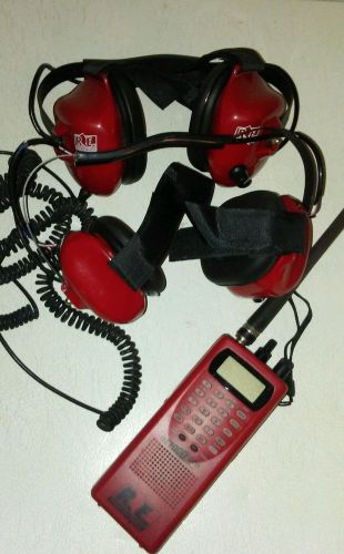 Re2000 racing electronics head set&#039;s and scanner