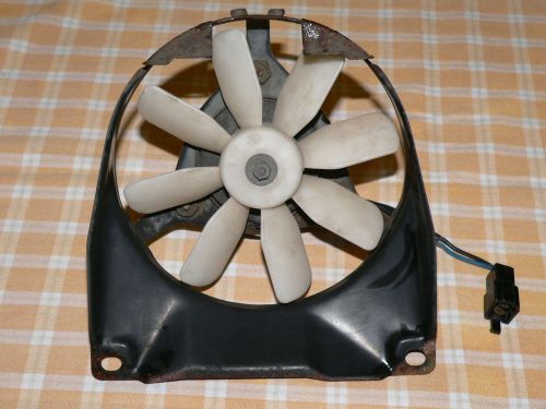Honda vf400f  1983  radiator  fan assembly in g/c , and has been tested.