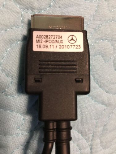 Mercedes-benz c s gl e slk clk glk class ipod aux cable adapter a0028272704