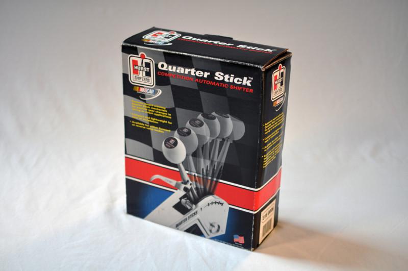 Hurst quarter stick shifter 3160006 fits gm th 200, 350, 375 & 400 hur316-0006
