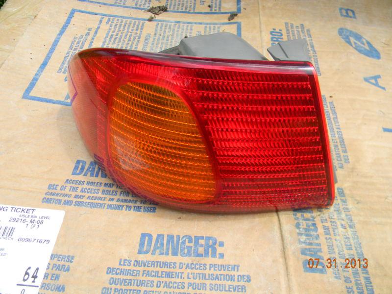 1998 toyota corolla left tail light tail lite drivers side