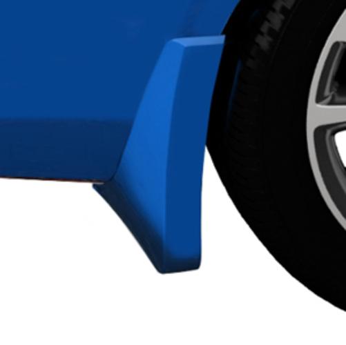 13-14 buick verano rear molded splash guards -  luxo blue metallic 22867030