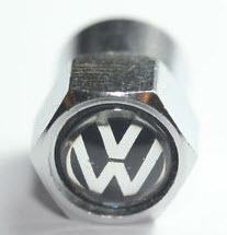 4x volkswagen black vw tire valve caps jetta golf beetle polo gti free shipping