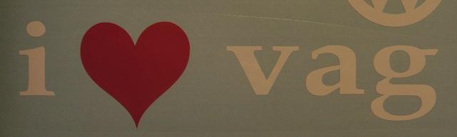 I love vag red heart vinyl decal sticker vw jdm volkswagen euro audi jdm gti 