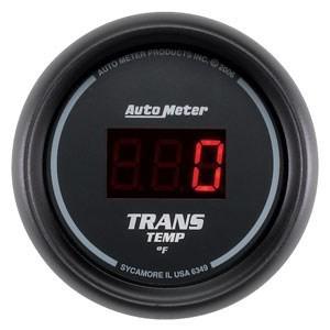 Autometer 2-1/16in. trans temp; 0-340 f; digital black