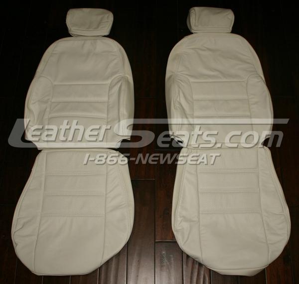 1999 - 2004 ford mustang leather seat covers upholstery new 99 00 01 02 03 04