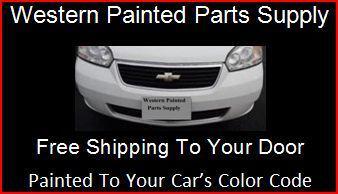2006 2007 chevy malibu w/o fog lights front bumper cover painted to match