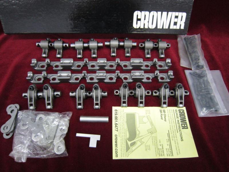 Crower sbc stainless shaft rockers 74139f 1.6rato afr heads 180 190 195 210 220 