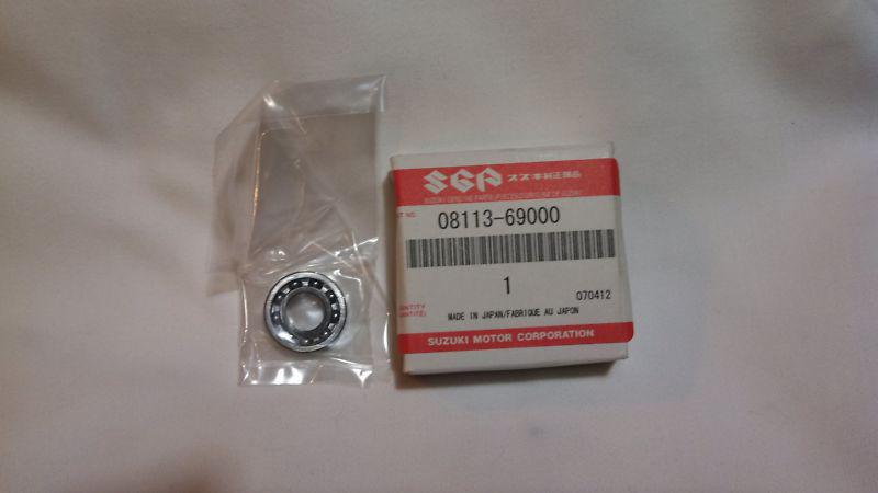 Genuine suzuki crank case bearing #08113-69000-000 rm125/250