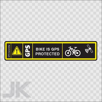 Decal stickers sign signs warning danger caution bike gps 0500 z4xa2