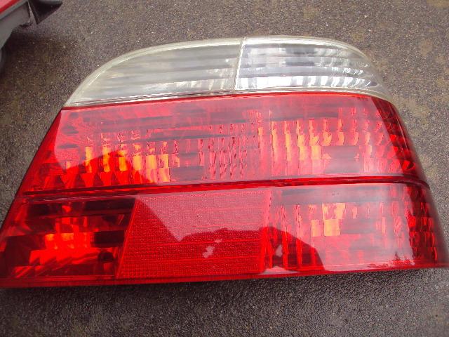 1999-2001 bmw e38 rear brake tail light right passenger's side crystal clear