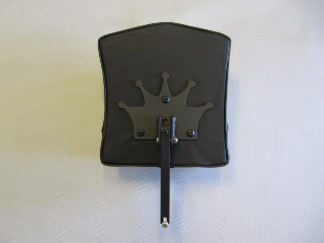 Removable adjustable driver's backrest for corbin seats - royal crown