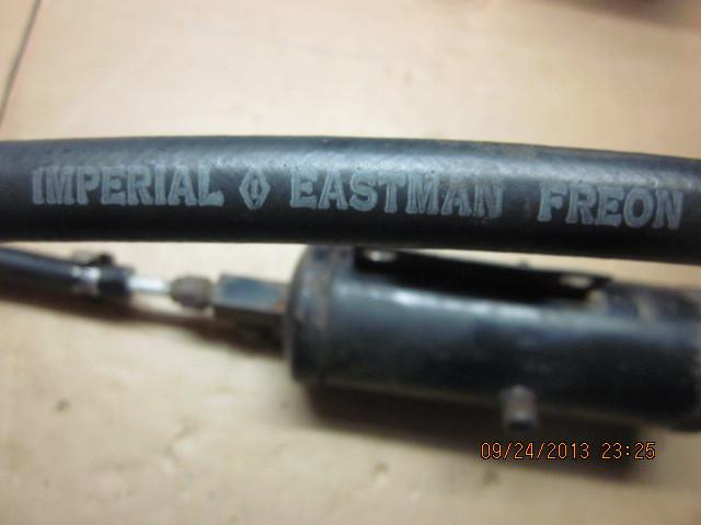 1962 cadillac air conditioning receiver assy. with hose
