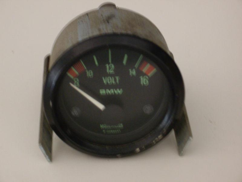 Bmw moto meter clock and voltmeter with wiring harness