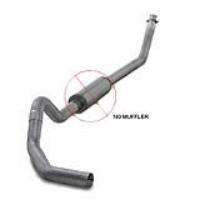 4" exhaust ford f250 f350 powerstroke diesel 94-97 7.3l #k4307a-rp straight pipe