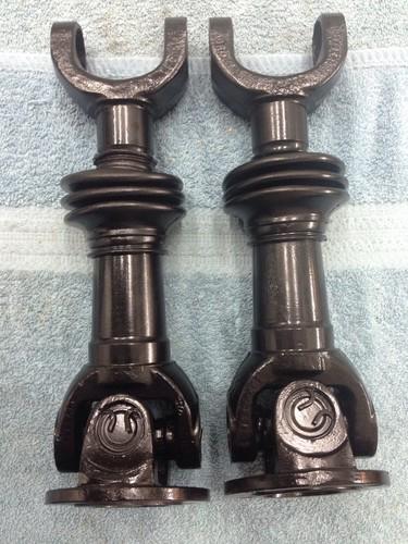 Triumph sliding axle assemblies two left and right