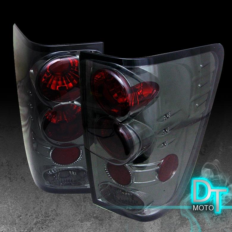 Smoked 04-12 nissan titan pickup altezza tail lights lamps left+right pair set