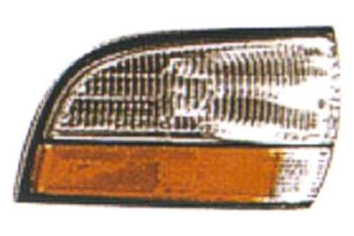 Replace gm2550136 - 92-96 buick le sabre front lh marker light