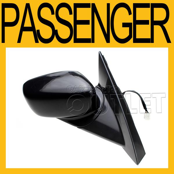 2004-2005 acura tl right side mirror ac1321106 power remote heated memory black