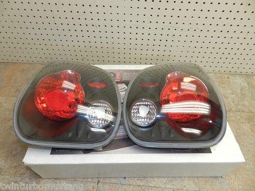 Anzo ford f series flare side 97-01 tail lights black version 2 new closeout 