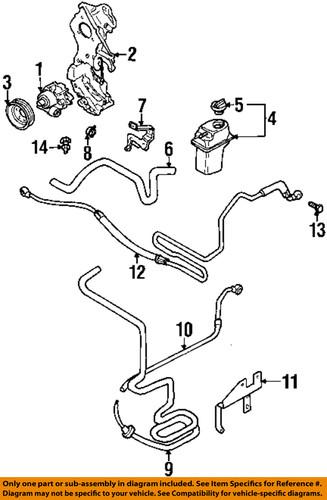 Volkswagen oem 8e0422529 pump & hoses-steering-check valve