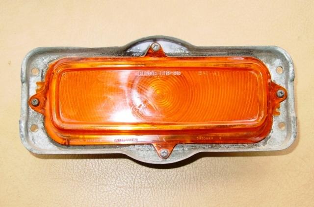 62 1962 chevy chevrolet pickup right turn signal housing lens inventory # eve