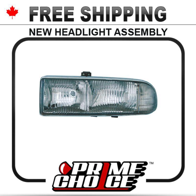 98-04 chevy blazer/s10 headlight headlamp assembly right passenger new w/ bulb