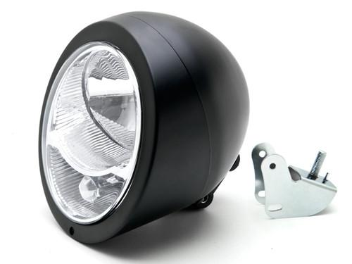 Motorcycle custom black headlight head light for kawasaki zr zephyr 550 750