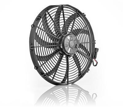 Be cool electric fan 3,150 cfm puller 16" dia single 75068