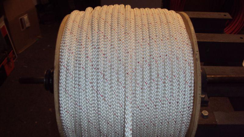 1/2" static climbing rope 24 strand polyester