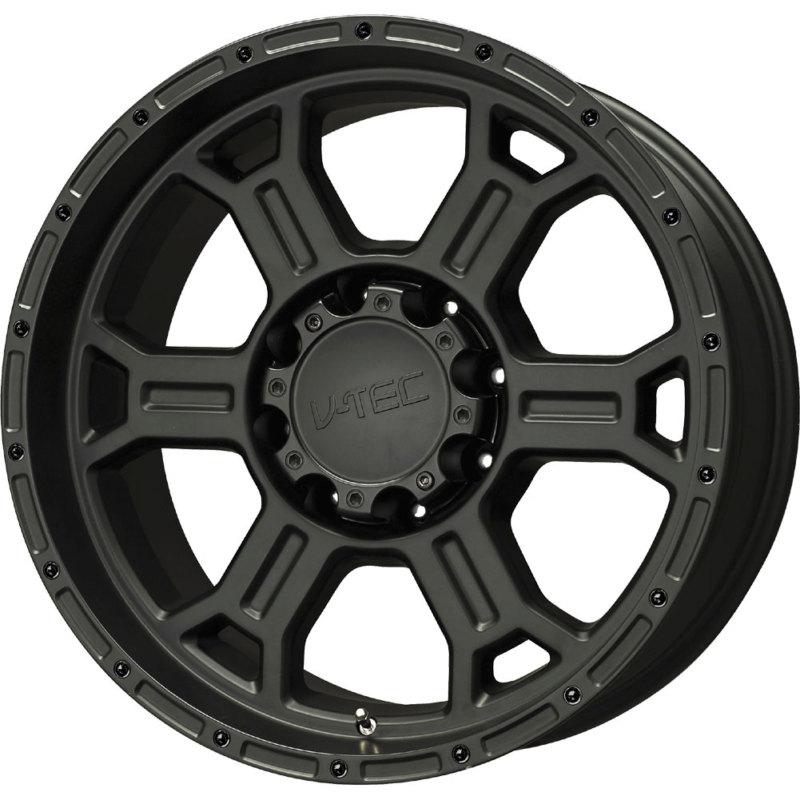 4 new 20x9.5 25 offset  5x150 v-tec raptor black  wheels/rims