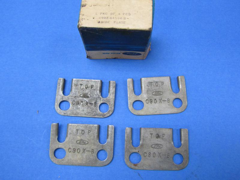 Ford nos 289 302 push rod guide plates c9ox-6a564-b