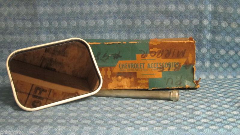 1962 63 64 65 66 chevrolet truck nos outside rear view mirror extension assembly