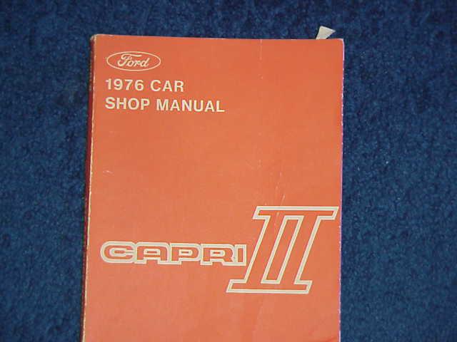 1976 capri manual,ford,chevy,dodge,vintage car,capre ll