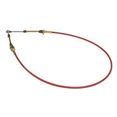 B&m 80605 shifter cable 5 ft. length eyelet/threaded ends red each