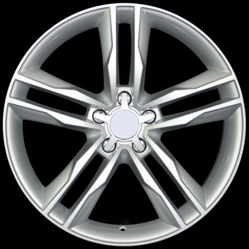 18" s5 style silver wheels rims fit vw passat b5 phaeton