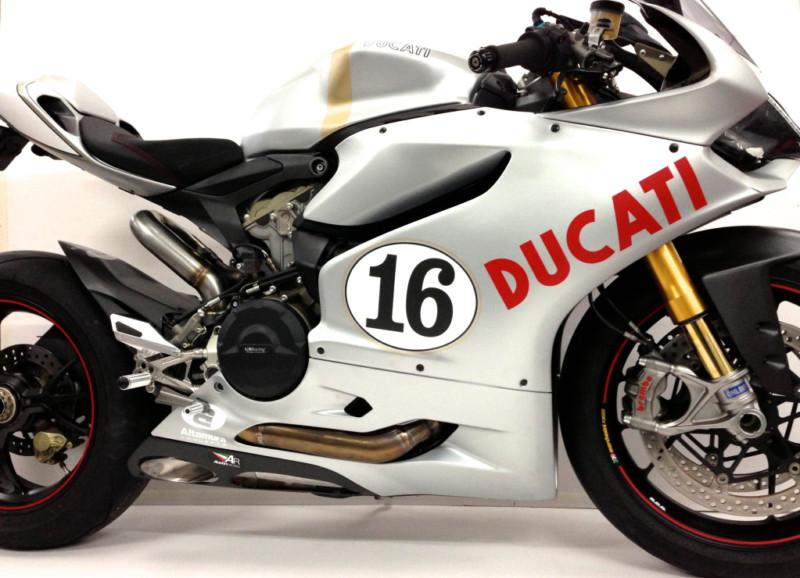 Brand new austin racing ducati panigale stainless exhaust system