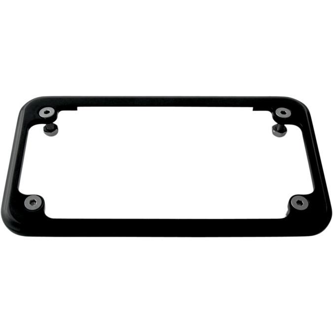 Todd's cycle lp-2004 led license plate frame black 4" x 7"