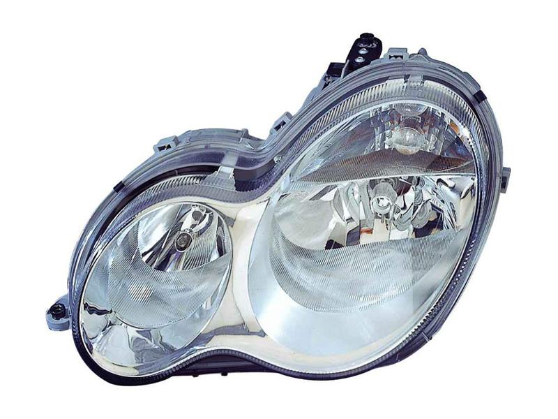 Mercedes 05 06 07 c class sedan halogen head light with bulb lh 203820 3561 1559