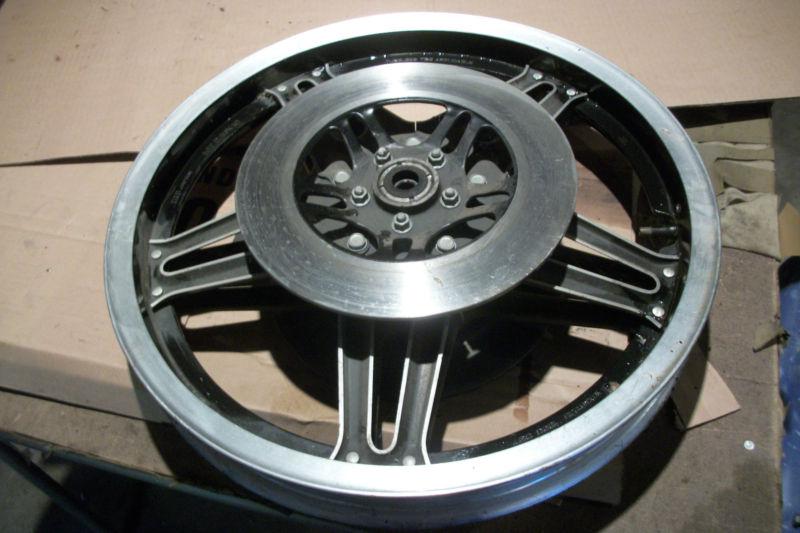 Honda cb750 cb 750 cb750c custom 1981 front wheel rim brake disc rotor 2.15x19