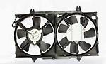 Tyc 620040 radiator and condenser fan assembly