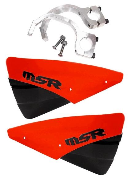 Msr brush guard kit with hardware red