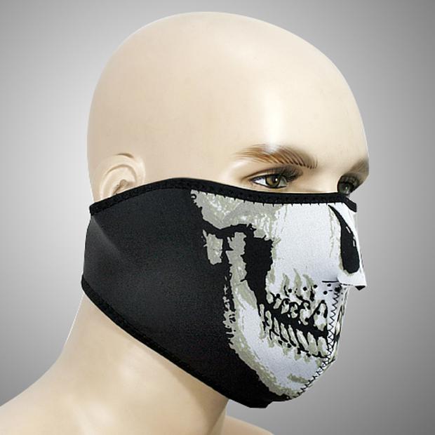 7m skull face neoprene skateboard ski mask sporting outdoor motorcycle biker new