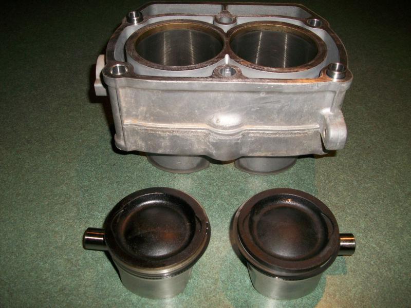 2011-2013 polaris rzr 800 used cylinder and pistons....nice!!!!!