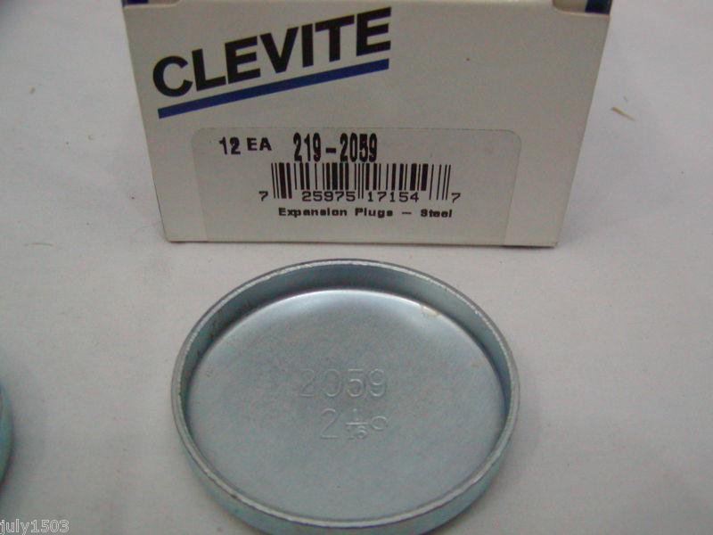 Clevite 2-1/6 inch steel expansion freeze plug 219-2059 free firstclass shipping